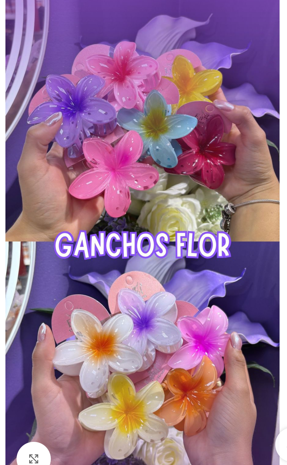 Ganchos flor