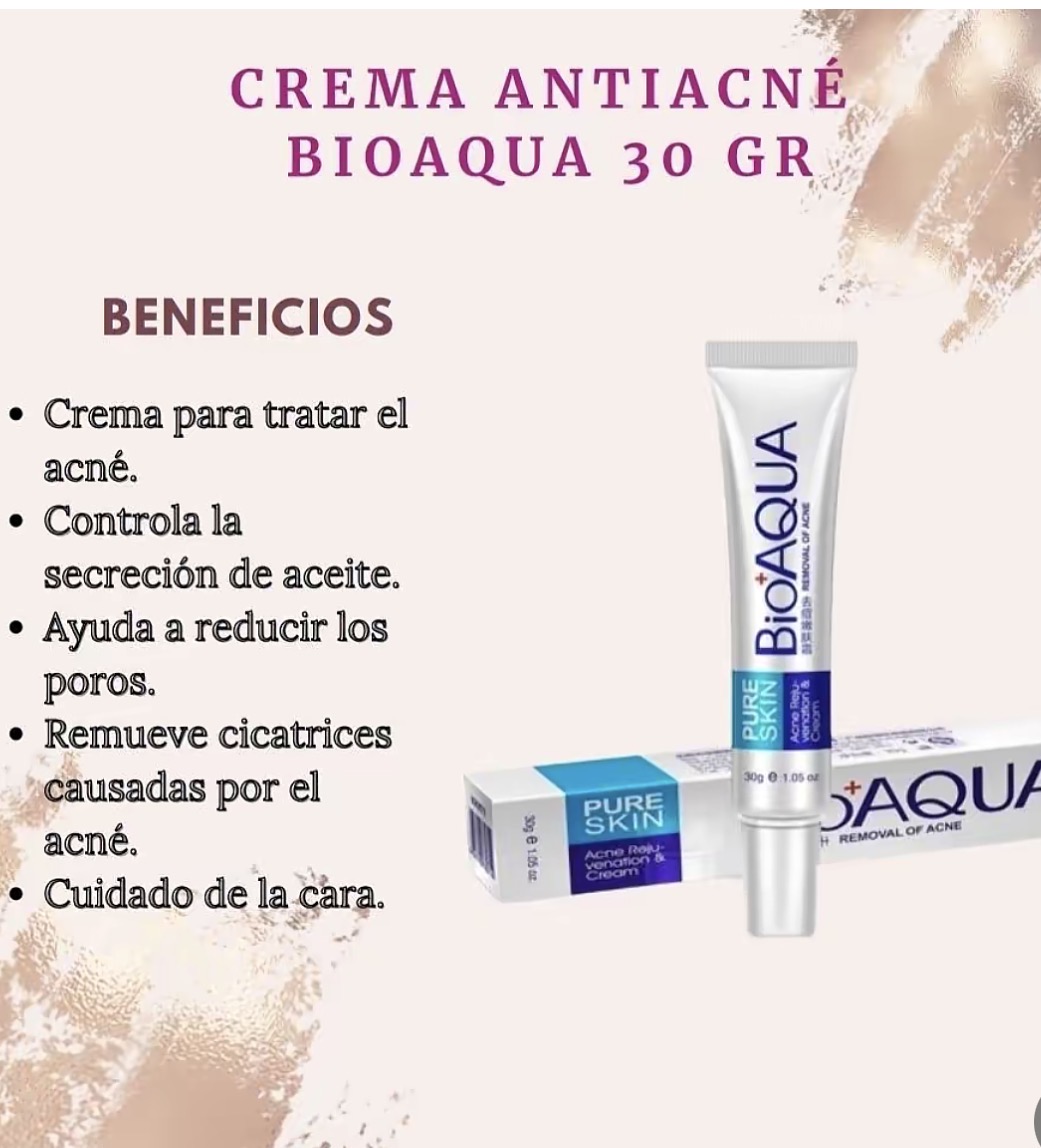 Crema antiacné bioaqua